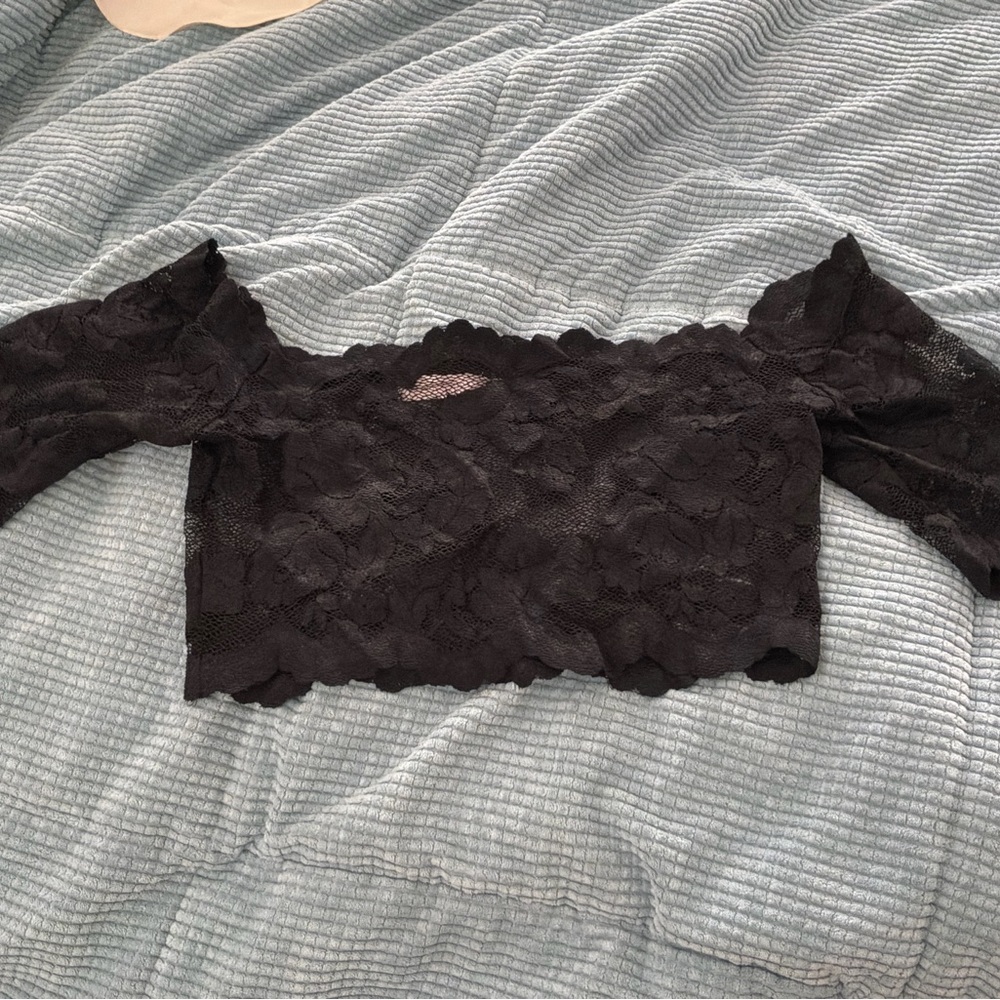 Victoria's Secret Black Lace Detail